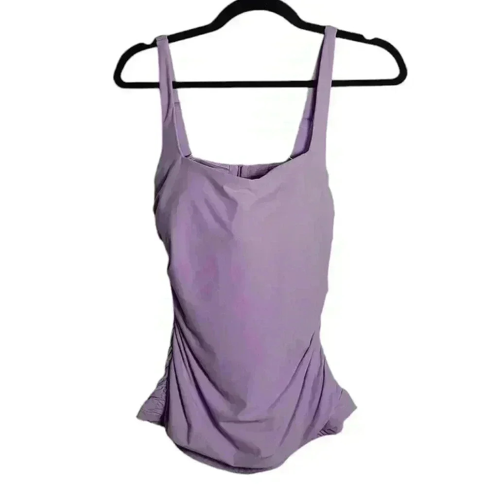 Athleta Women's Swim Top in Lavender